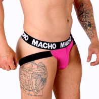 Macho MX28F Jockstrap Pink Neon | Support & Style