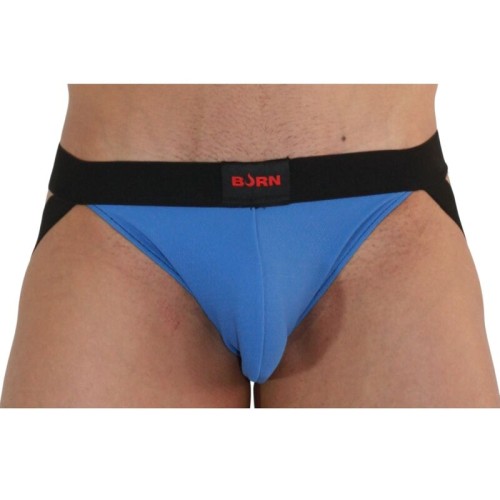 008 Jockstrap Blue/Black XL