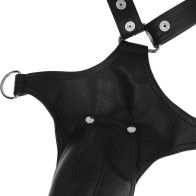 Eco-Leather Jockstrap Harness for Men - Daring Design