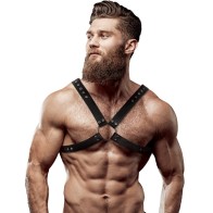 Vegan Leather Chest Harness for Men