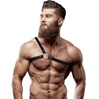 Leather Shoulder Harness - Bold Male Accessory