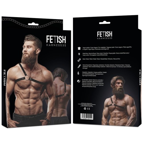 Leather Shoulder Harness - Bold Male Accessory