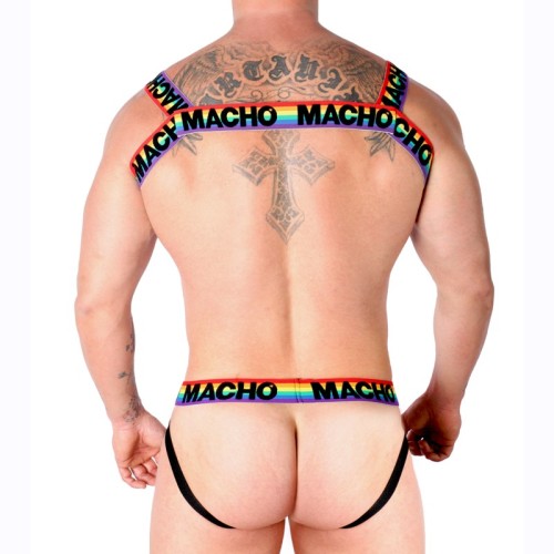 Macho Double Pride Harness for Versatile Style