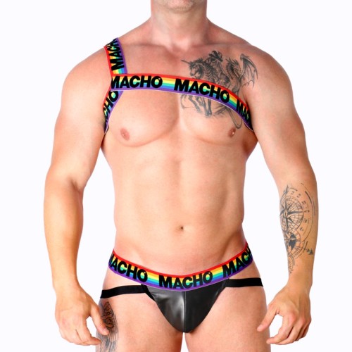 Macho Roman Pride Harness L/XL for Stylish Comfort