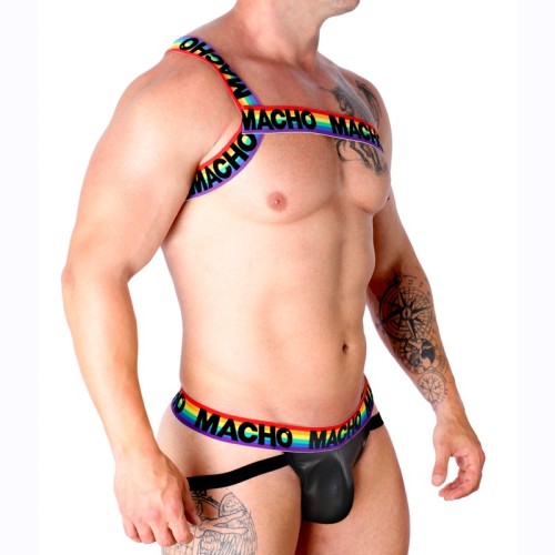 Macho Roman Pride Harness L/XL for Stylish Comfort
