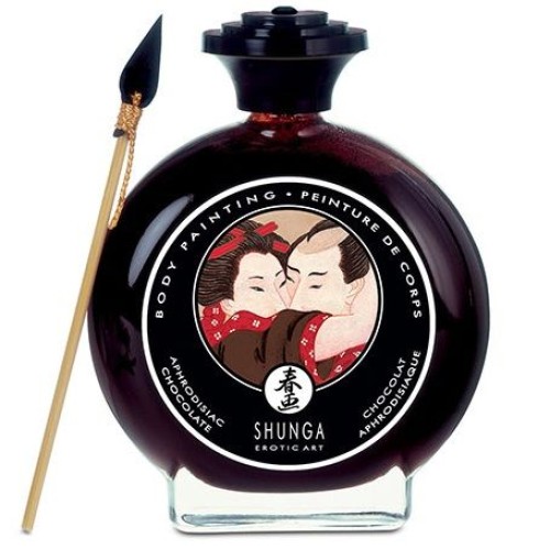 Shunga Chocolate Body Paint for Sensual Play