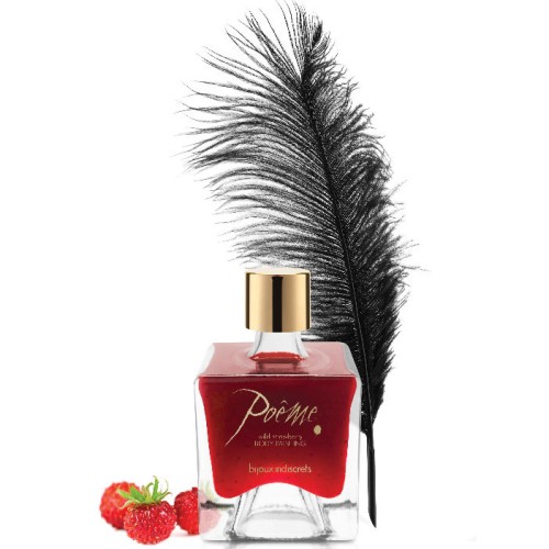 Bijoux Poeme Edible Body Paint Strawberry 50g