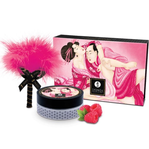 Shunga Edible Massage Powder Raspberry