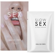 Bijoux Slow Sex Oral Strips for Intimate Moments
