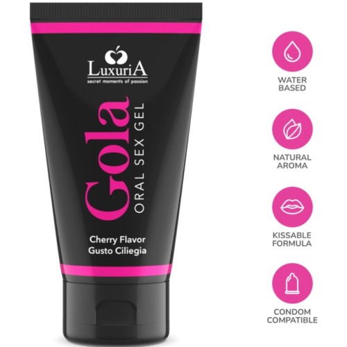 Gola Oral Cherry Gel 50 Ml - Edible Pleasure