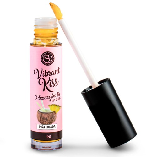Secretplay Piña Colada Lip Gloss for Enhanced Intimacy