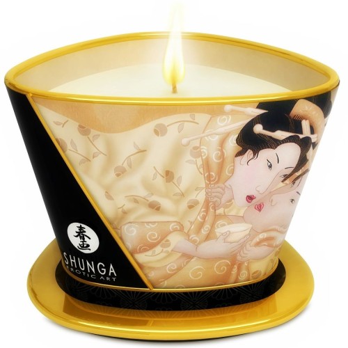 Shunga Mini Caress Candle Massage Vanilla 170 Ml