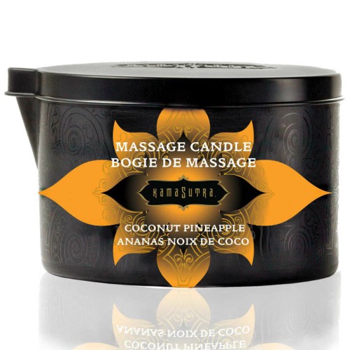 Kamasutra Vela De Masaje Coconut Y Piña - 170gr de Placer