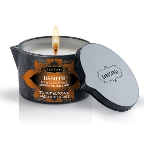 Kamasutra Almond Mediterranean Massage Candle 170g