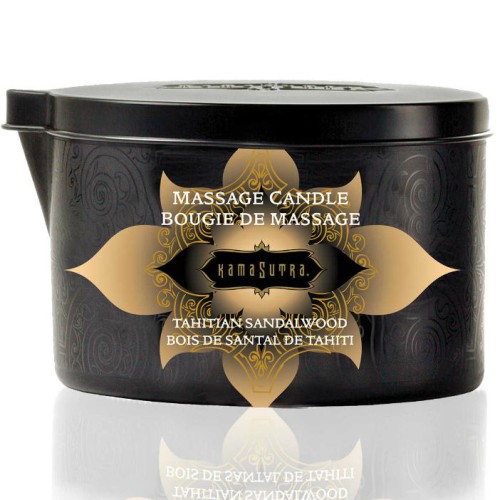 Kamasutra Vanilla and Sandalwood Massage Candle