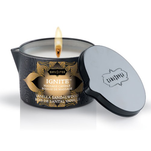 Kamasutra Vanilla and Sandalwood Massage Candle