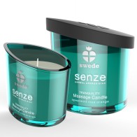 Vela de Masaje Senze Tranquility Hierbabuena Rosa Naranja