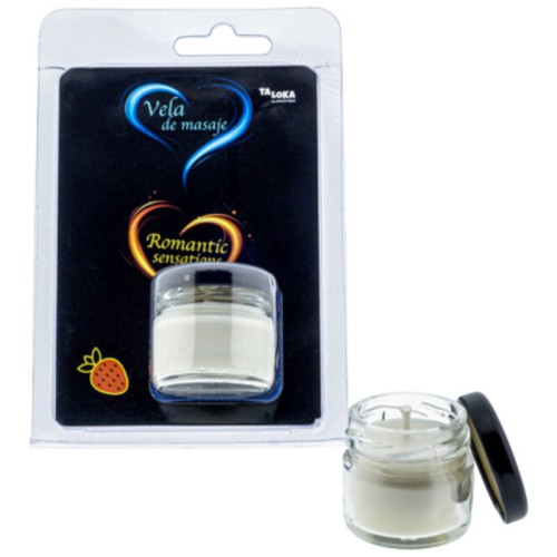 Strawberry Massage Candle for Romantic Moments
