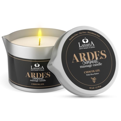 Luxuria Chocolate Massage Candle - Sensual Indulgence