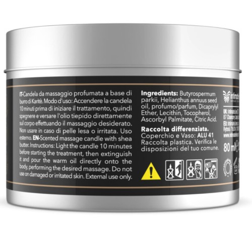Luxuria Chocolate Massage Candle - Sensual Indulgence