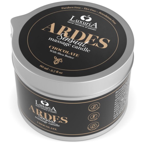 Luxuria Chocolate Massage Candle - Sensual Indulgence