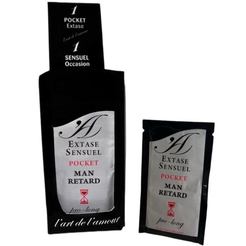 Pocket Male Delay Gel 10ml - Prolonged Pleasure