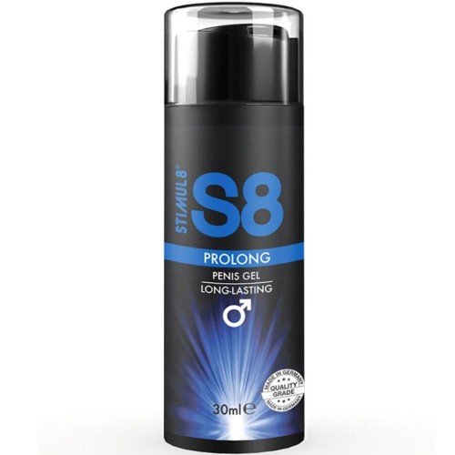 Gel Prolong S8 Para Hombres 30 ml - Mejora Momentos Íntimos