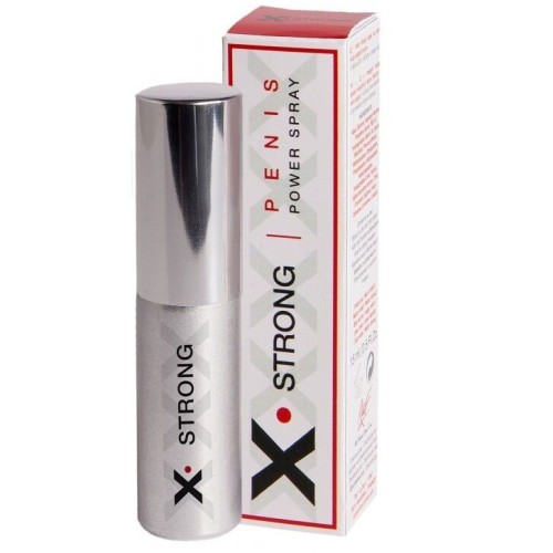 X Strong Spray Potente para Hombres - Spray Mejora Sexual
