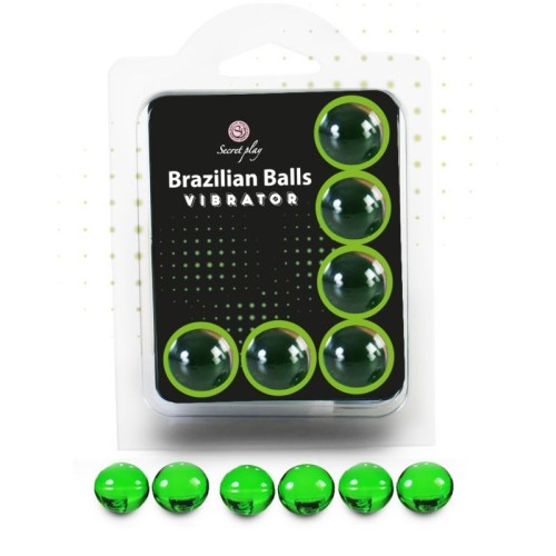 Set of 6 Brazilian Balls Vibrator - Secretplay
