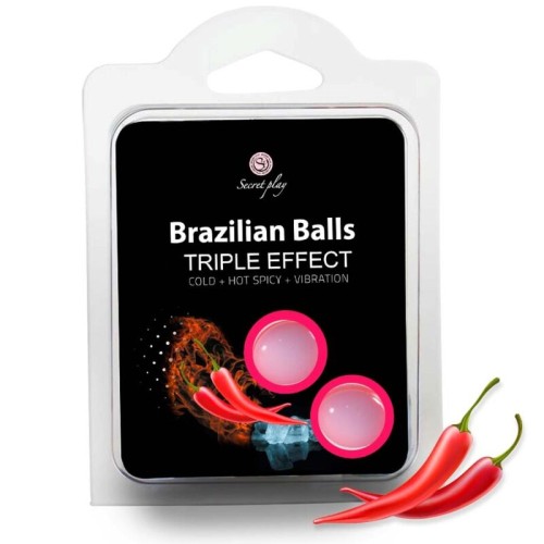 Secretplay 2 Brazilian Balls Triple Effect - Enhance Sensation