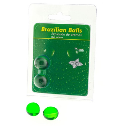 Brazilian Balls Mint Intimate Gel 2 Balls