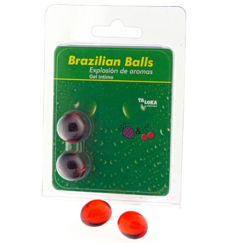 Brazilian Balls Strawberry Cherry Intimate Gel
