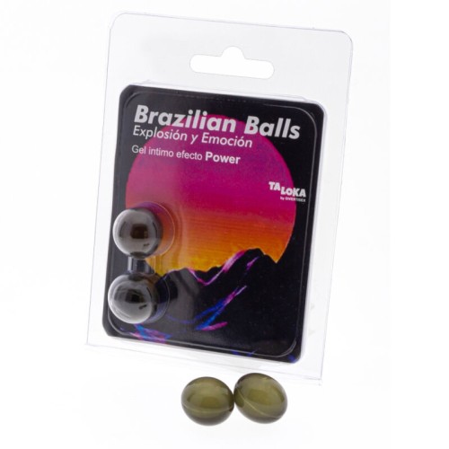 Bolas Brasileñas Gel Excitante para un Placer Máximo
