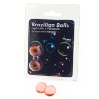 Bolitas Brasileñas Gel Excitante para Placer Vibrante