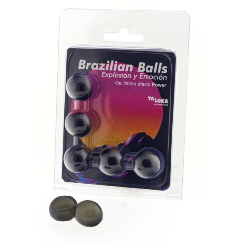 Brazilian Balls Exciting Gel Power Effect 5 Balls