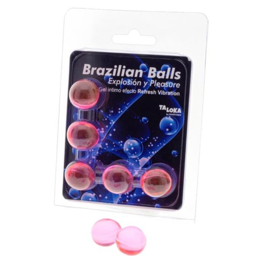 Brazilian Balls Gel Exciting 5 Balls