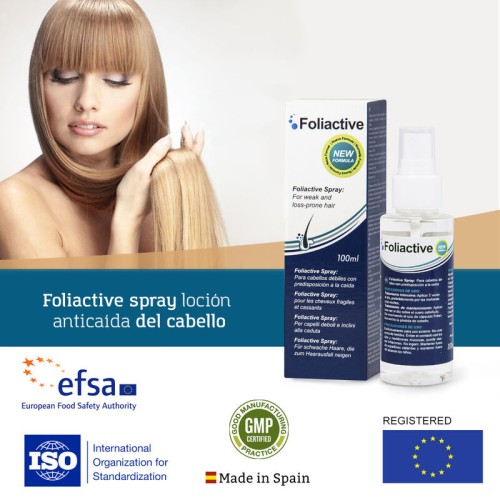 Foliactive Spray for Hair Loss Prevention and Growth