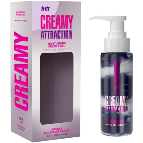 Crema Y Gel Besable Sabor Mora - Indulgencia Sensual