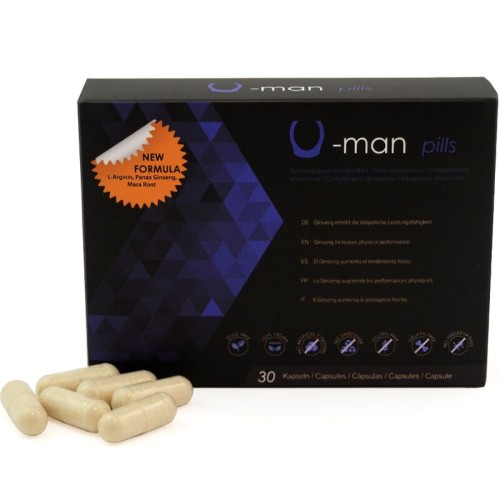 U-Man Size Enhancement & Sexual Power - 30 Capsules