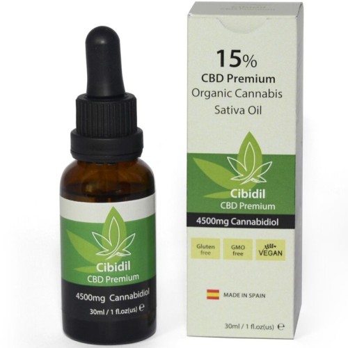 500 Cosmetics Cibidil Aceite Relaxante CBD 15% 30ml - Compra Ahora