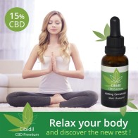 500 Cosmetics Cibidil Relaxing CBD Oil 15% 30ml - Buy Now
