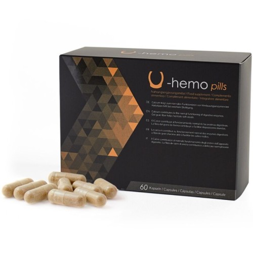 U-INTEST Cápsulas Naturales Para Prevenir Hemorroides