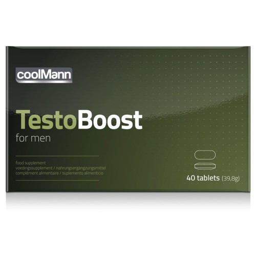 Coolmann Testo Boost Potenciador Para Mejorar La Salud Masculina