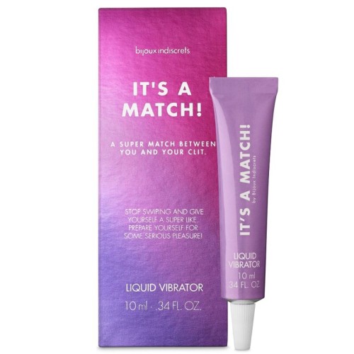 Its A Match Liquid Vibrator 10 ml - Pleasure Enhancer