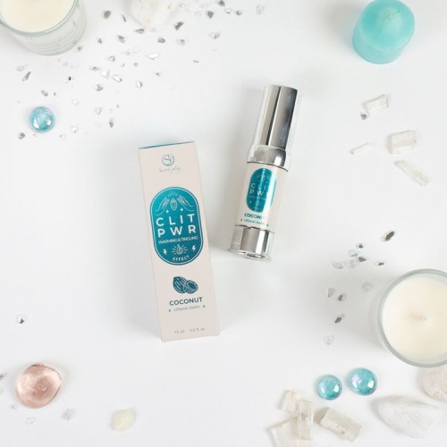Secret Play Clit Pwr Balm Coconut - Intense Pleasure