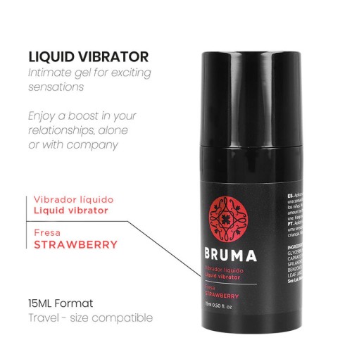 Strawberry Liquid Vibrator for Enhanced Sensations