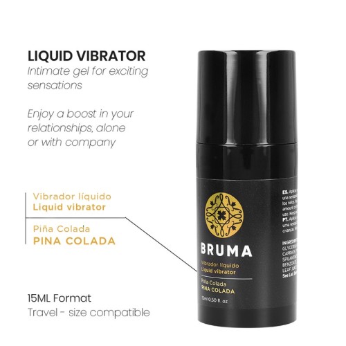 Pina Colada Flavored Liquid Vibrator for Intimate Pleasure