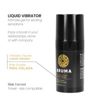 Vibrador Líquido Sabor Piña Colada para Placer Íntimo