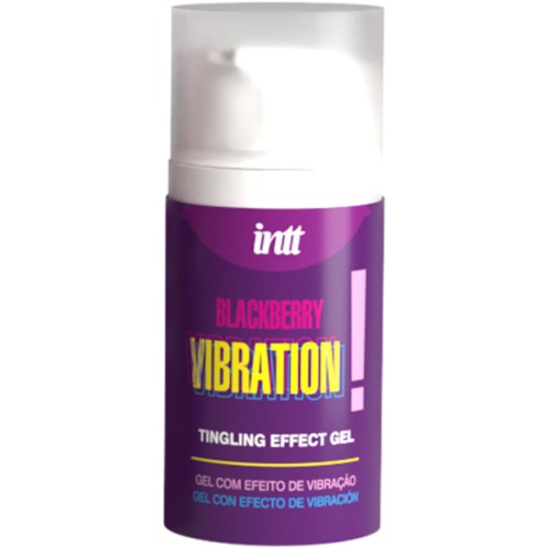 Gel Vibrador Sabor Mora Para Intimidad