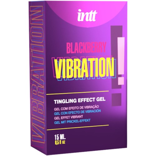 Gel Vibrador Sabor Mora Para Intimidad